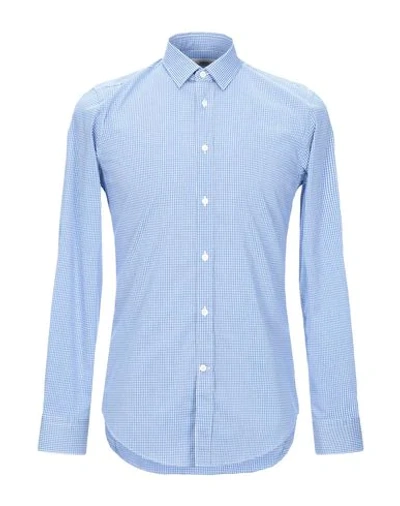 Mauro Grifoni Shirts In Blue