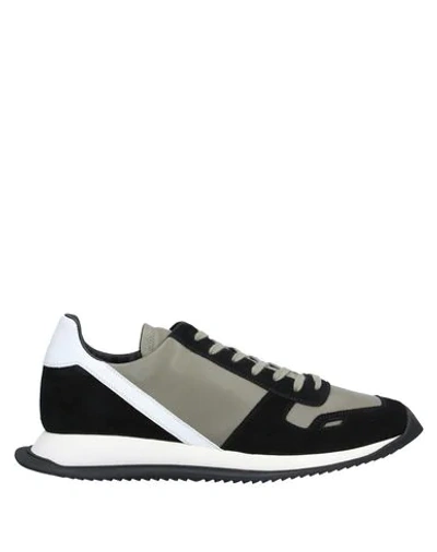 Rick Owens Sneakers In Military Green