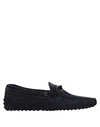Tod's Loafers In Dark Blue