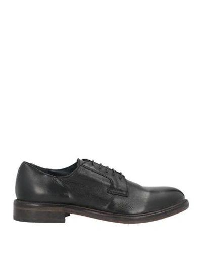 Moma Lace-up Shoes In Black