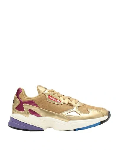 Adidas Originals Adidas Falcon W Metallic In Gold | ModeSens