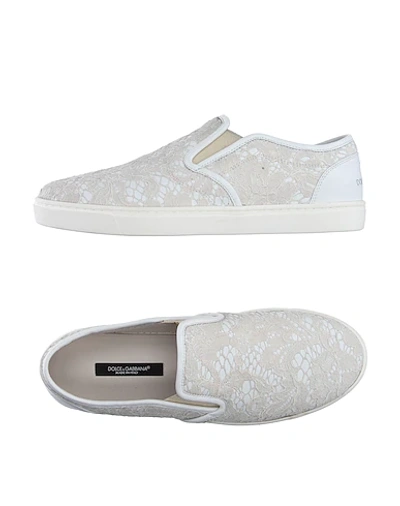 Dolce & Gabbana Sneakers In White