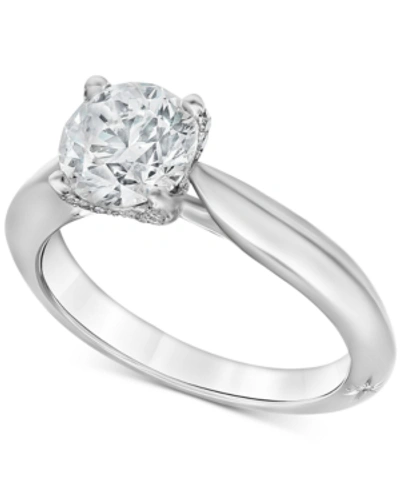 Marchesa Diamond Claw Engagement Ring (1-5/8 Ct. T.w.) In 18k White Gold