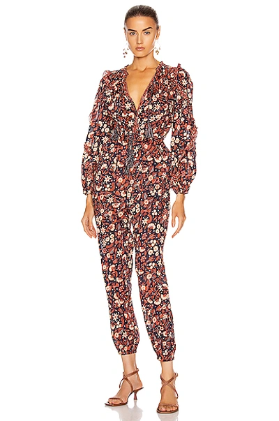 Ulla Johnson Delphine Jumpsuit In Midnight