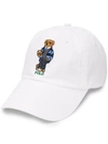 Polo Ralph Lauren Polo Bear-embroidered Baseball Cap In White