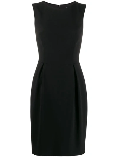 Dolce & Gabbana Sleeveless Midi-dress In Black