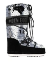 Moon Boot Knee Boots In Black