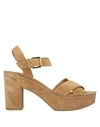 L'autre Chose Sandals In Beige