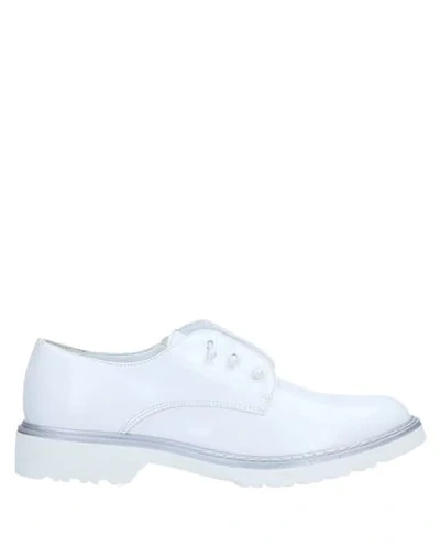 Cult Lace-up Shoes In White