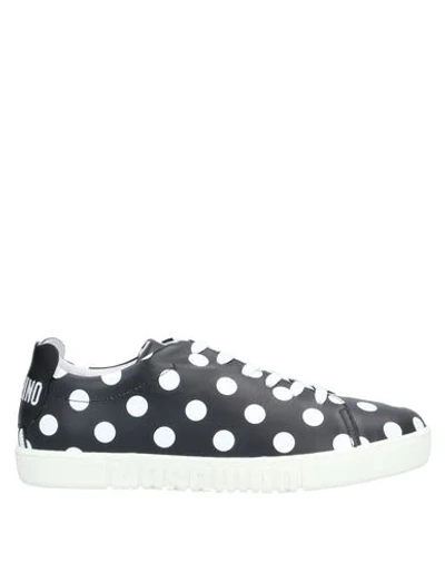 Moschino Sneakers In Black