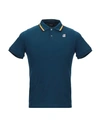 K-way Polo Shirt In Deep Jade