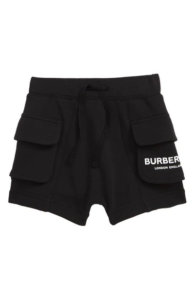 Burberry Kids' Knit Shorts In Black