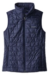 Patagonia Nano Puff Insulated Vest In Classic Navy