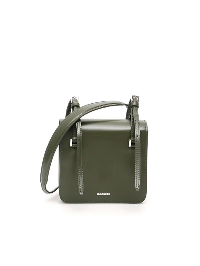 Jil Sander Holster Mini Bag In Medium Green (khaki)
