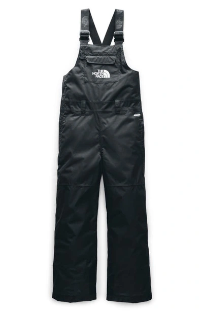 The North Face Little Kid's & Kid's Freedom Insulated Bib Overalls In Black