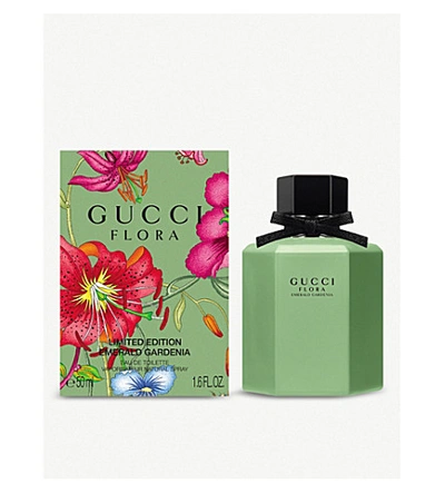Gucci Flora Emerald Gardenia Eau De Toilette 1.7 oz/ 50 ml Eau De Toilette Spray In Green