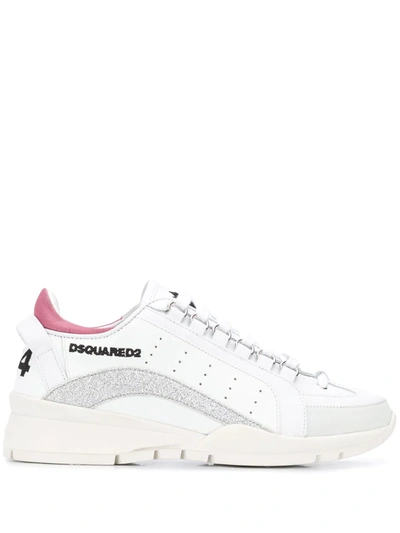 Dsquared2 551 Sneakers In White Leather