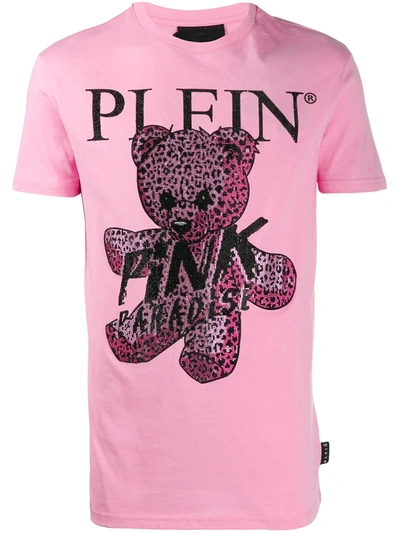 Philipp Plein Printed T-shirt In Pink