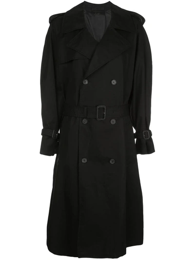 Wardrobe.nyc Release 04 Trench Coat In Black