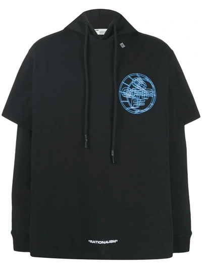 OFF-WHITE RATIONALISM T-SHIRT HOODIE 