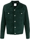 Paul Smith Single-breasted Fitted Jacket In Green