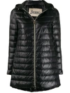 Herno Quilted Puffer Jacket In Black
