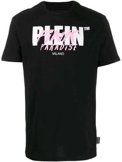 Philipp Plein Printed T-shirt In Black
