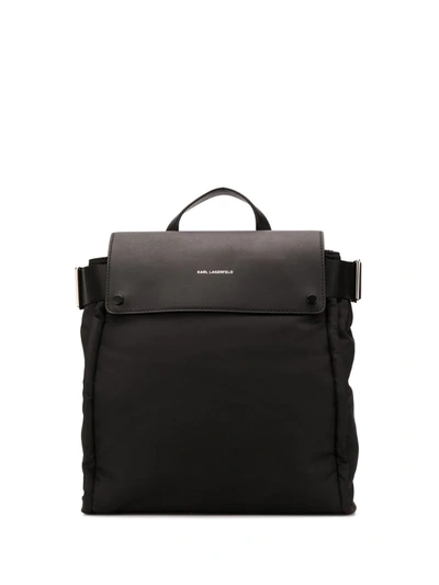 Karl Lagerfeld K/ikon Backpack In Black