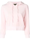 Juicy Couture Exclusive Swarovkski Embellished Velour Hoodie In Pink