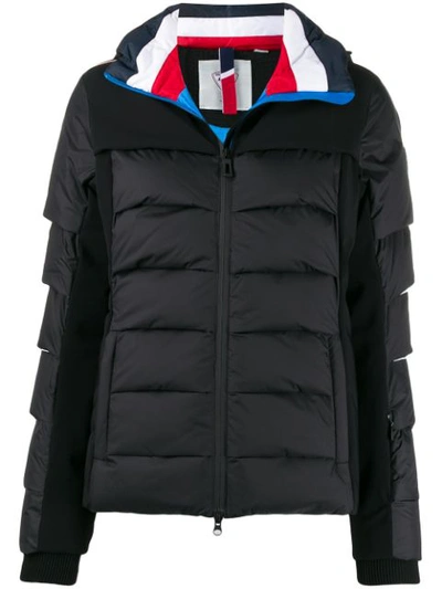 Rossignol 'surfusion' Tricolour Puffer Jacket In 200 Black