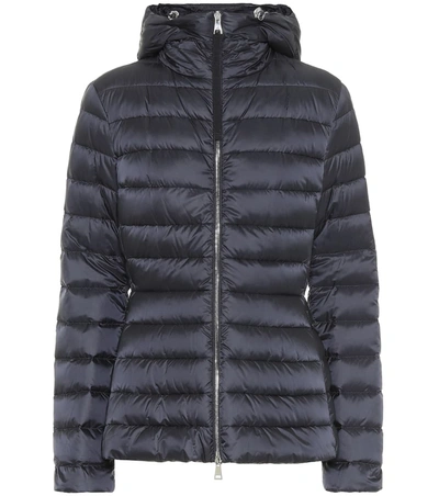 Moncler Amethyste Quilted Down Jacket In Blue