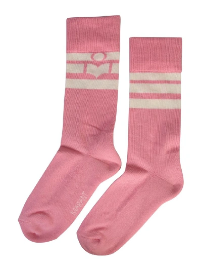 Isabel Marant Étoile Viby Socks In Rosa