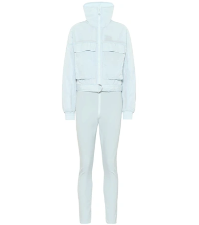 Cordova Telluride Convertible Paneled Ski Suit In Blue