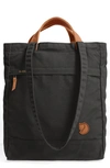Fjall Raven Totepack No.1 Water Resistant Tote In Black