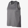 Nike Women's Miler Running Tank Top In Grey