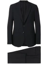 Giorgio Armani Formal Single Breasted Suit In Black