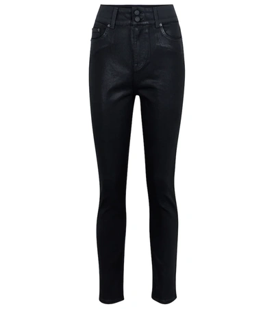 Grlfrnd Kendall High-rise Skinny Jeans In Dark Star | ModeSens
