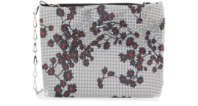 Paco Rabanne Sakura Pixel Bag In Silver Sakura