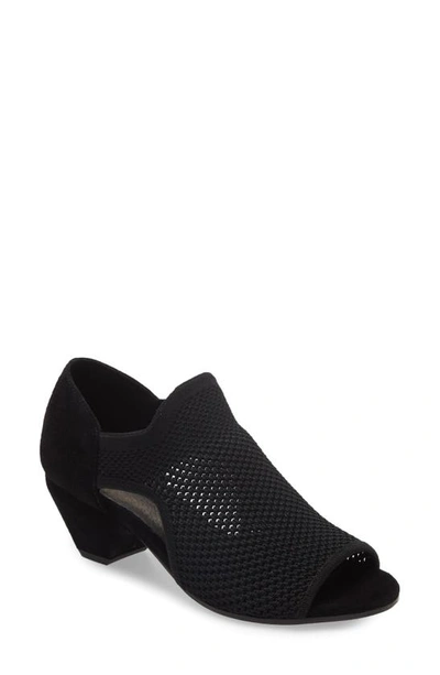 Eileen Fisher Wink Open-toe Pumps - Made With Recycled Materials In Black