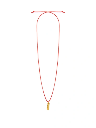 Alighieri The Molten Flask At Sunset Gold-plated Necklace
