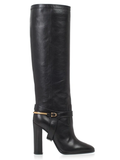 Celine Boots 110 Heel In Black