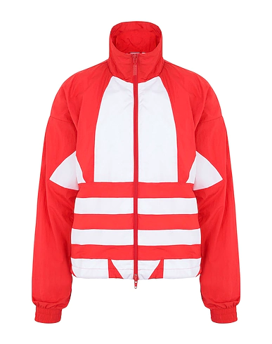 adidas originals red track jacket