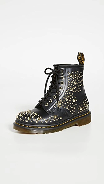 Dr. Martens' 1460 Deluxe Boots In Black