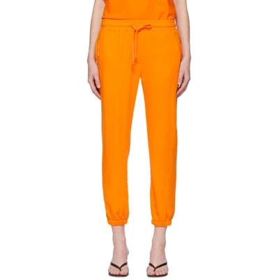 Pushbutton Orange Logo Lounge Pants