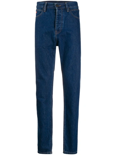 Calvin Klein Jeans Est.1978 Straight Leg Jeans In Blue
