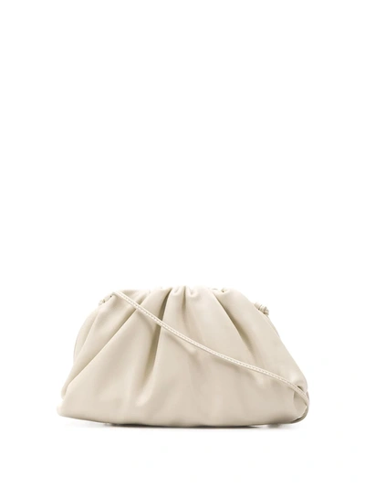 Bottega Veneta The Mini Pouch Bag In Neutrals