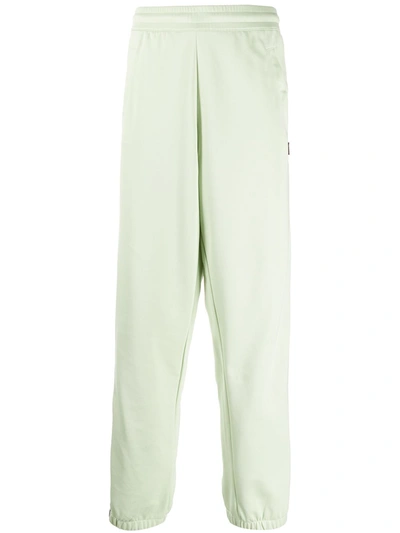 Acne Studios Panelled Track Pants In Green