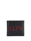 Valentino Garavani Vltn Bifold Wallet In Black