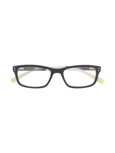 Nike Kids' Square Shaped Glasses In Grey