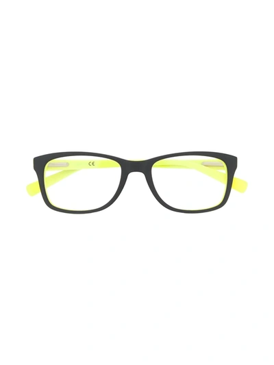 Nike Kids' Square Shaped Glasses In Black